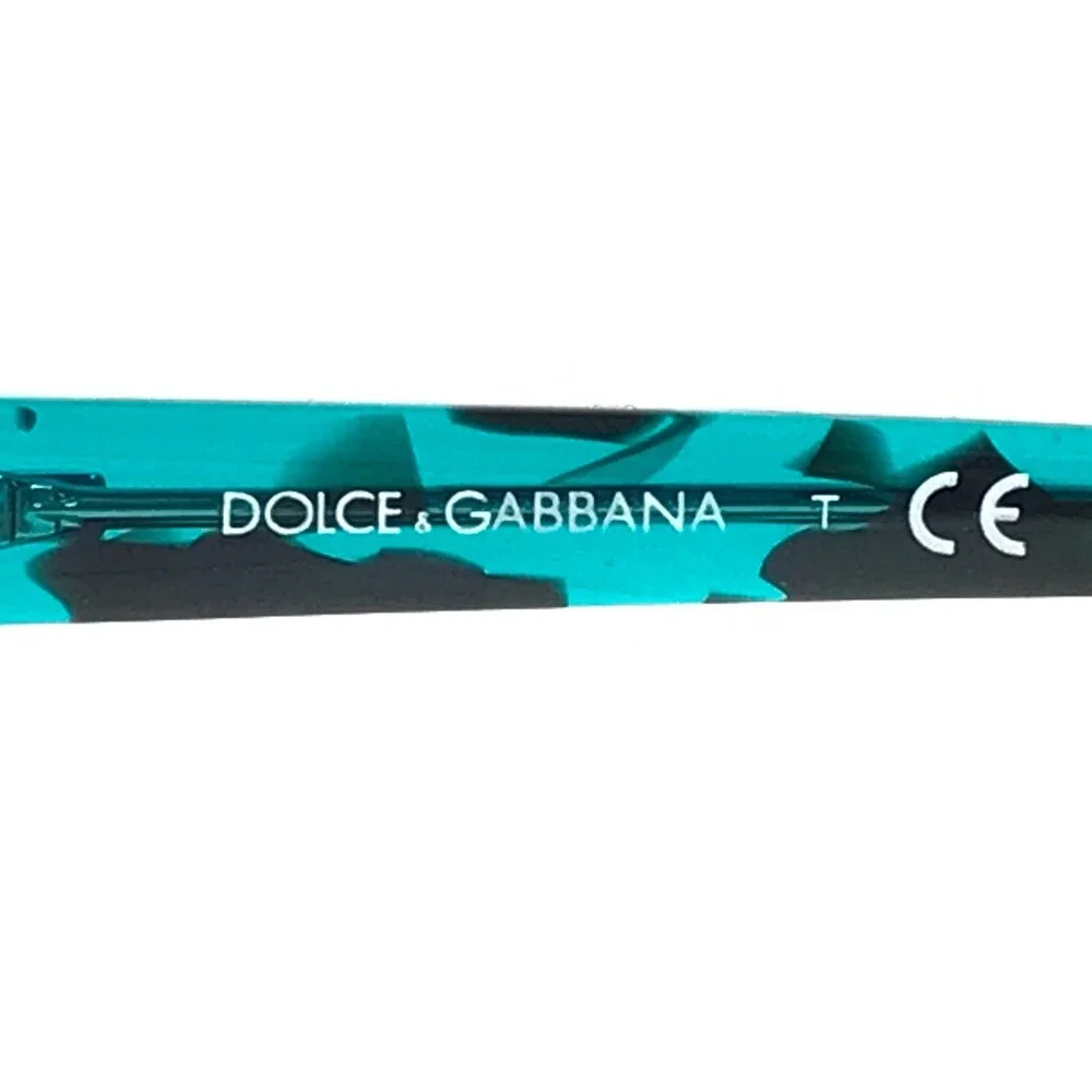 Dolce & Gabbana Petite Eyeglasses Frames DD1205 1826 Black Blue 50-17-135